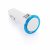 Incarcator auto dublu usb cu lumina led integrata, Everestus, PL, abs, alb