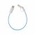 3-in-1 flowing light cable, blue TPE blue
