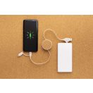 Cablu retractabil 6-in-1, 21MAR1367, 14x5x2 cm, Everestus, Pluta, Maro