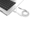 Cablu de incarcare, XD, 2610E17625, 60 W, 120x9x3 cm, Plastic, rPET, Gri
