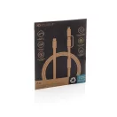 Cablu de incarcare, XD, 2610E17625, 60 W, 120x9x3 cm, Plastic, rPET, Gri