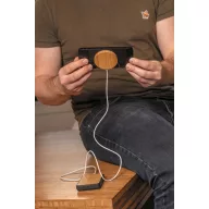  Incarcator wireless magnetic 10W, 21MAR2206, 0.8xØ 6.3 cm, Everestus, Bambus, Natur