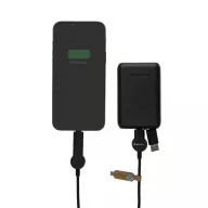   Cablu de incarcare 6-in-1 45W, Urban Vitamin, 42FEB230374, 120xØ0.4 cm, Poliester, TPE, Negru