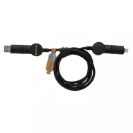   Cablu de incarcare 6-in-1 45W, Urban Vitamin, 42FEB230374, 120xØ0.4 cm, Poliester, TPE, Negru