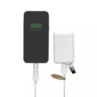   Cablu de incarcare 6-in-1 45W, Urban Vitamin, 42FEB230376, 120xØ0.4 cm, Poliester, TPE, Alb
