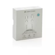   Cablu de incarcare 6-in-1 45W, Urban Vitamin, 42FEB230376, 120xØ0.4 cm, Poliester, TPE, Alb