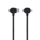 Cablu de incarcare, 2410E22308, Urban Vitamin, 125 x 3.9 x 0.8 cm, Plastic, Negru