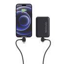 Cablu de incarcare, 2410E22308, Urban Vitamin, 125 x 3.9 x 0.8 cm, Plastic, Negru