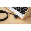 Cablu de incarcare, 2410E22308, Urban Vitamin, 125 x 3.9 x 0.8 cm, Plastic, Negru