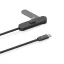 Cablu de incarcare, XD, 2610E17622, 65 W, 120x1.2x1.6 cm, Plastic, ABS, Negru