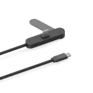 Cablu de incarcare, XD, 2610E17622, 65 W, 120x1.2x1.6 cm, Plastic, ABS, Negru