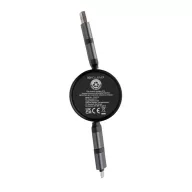   Cablu de incarcare 6-in-1, 2401E16415, XD, 7x2.1 cm, ABS, Aluminiu, Gri