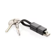   Cablu de incarcare, 2410E22307, XD, 15.5 x 1.5 x 1.4 cm, Plastic, Gri