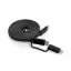 Cablu de incarcare, XD, 2610E17627, 60 W, 100x0.7 cm, Plastic, rPET, Negru