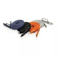   Cablu de incarcare, XD, 2610E17627, 60 W, 100x0.7 cm, Plastic, rPET, Negru