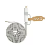   Cablu de incarcare, XD, 2610E17629, 60 W, 100x0.7 cm, Plastic, rPET, Gri