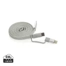 Cablu de incarcare, XD, 2610E17629, 60 W, 100x0.7 cm, Plastic, rPET, Gri