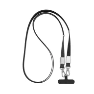   Suport purtabil pentru telefon, XD, 2610E18785, 60x1.7x0.6 cm, rPET, Zinc, Negru