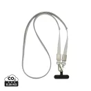 Suport purtabil pentru telefon, XD, 2610E18786, 60x1.7x0.6 cm, rPET, Zinc, Gri