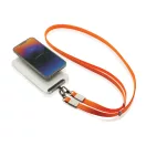 Suport purtabil pentru telefon, XD, 2610E18788, 60x1.7x0.6 cm, rPET, Zinc, Portocaliu