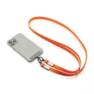   Suport purtabil pentru telefon, XD, 2610E18788, 60x1.7x0.6 cm, rPET, Zinc, Portocaliu