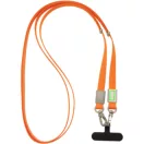 Suport purtabil pentru telefon, XD, 2610E18788, 60x1.7x0.6 cm, rPET, Zinc, Portocaliu