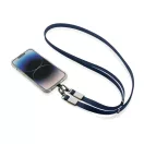 Suport purtabil pentru telefon, XD, 2610E18787, 60x1.7x0.6 cm, rPET, Zinc, Albastru Navy