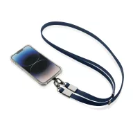   Suport purtabil pentru telefon, XD, 2610E18787, 60x1.7x0.6 cm, rPET, Zinc, Albastru Navy