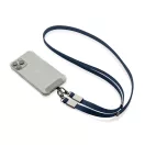 Suport purtabil pentru telefon, XD, 2610E18787, 60x1.7x0.6 cm, rPET, Zinc, Albastru Navy