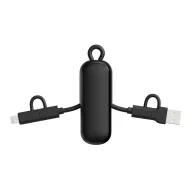   Cablu de incarcare, Urban Vitamin, 2610E17671, 100 W, 15.5x4.6x1.5 cm, ABS, Plastic, Negru