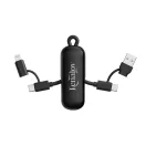 Cablu de incarcare, Urban Vitamin, 2610E17671, 100 W, 15.5x4.6x1.5 cm, ABS, Plastic, Negru