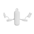 Cablu de incarcare, Urban Vitamin, 2610E17673, 100 W, 15.5x4.6x1.5 cm, ABS, Plastic, Alb