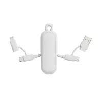   Cablu de incarcare, Urban Vitamin, 2610E17673, 100 W, 15.5x4.6x1.5 cm, ABS, Plastic, Alb