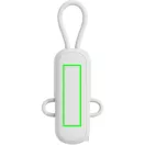 Cablu de incarcare, Urban Vitamin, 2610E17673, 100 W, 15.5x4.6x1.5 cm, ABS, Plastic, Alb