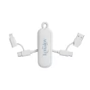 Cablu de incarcare, Urban Vitamin, 2610E17673, 100 W, 15.5x4.6x1.5 cm, ABS, Plastic, Alb