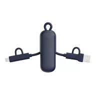   Cablu de incarcare, Urban Vitamin, 2610E17672, 100 W, 15.5x4.6x1.5 cm, ABS, Plastic, Albastru