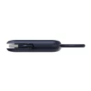 Cablu de incarcare, Urban Vitamin, 2610E17672, 100 W, 15.5x4.6x1.5 cm, ABS, Plastic, Albastru