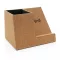 Incarcator wireless 5W cu suport de pix, 21MAR2213, 15.9x10.6x10.6 cm, Everestus, Pluta, ABS, Maro