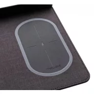   Air mousepad with 5W wireless charging and USB, black Polyester black
