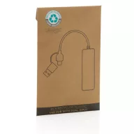   Hub usb, Everestus, 18SEP2557, 2.8x1.1x8.5 cm, ABS, TPE, Negru