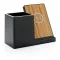 Incarcator wireless 10W FSC si RCS, XD, 42FEB231652, 15x7.2x11.2 cm, ABS, Bambus, Negru