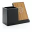 Incarcator wireless 10W FSC si RCS, XD, 42FEB231652, 15x7.2x11.2 cm, ABS, Bambus, Negru