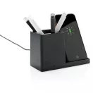 Incarcator wireless 10W FSC si RCS, XD, 42FEB231652, 15x7.2x11.2 cm, ABS, Bambus, Negru