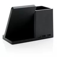   Incarcator wireless 10W FSC si RCS, XD, 42FEB231652, 15x7.2x11.2 cm, ABS, Bambus, Negru