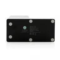   Incarcator wireless 10W FSC si RCS, XD, 42FEB231652, 15x7.2x11.2 cm, ABS, Bambus, Negru