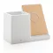 Incarcator wireless 10W FSC si RCS, XD, 42FEB231653, 15x7.2x11.2 cm, ABS, Bambus, Alb