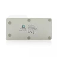   Incarcator wireless 10W FSC si RCS, XD, 42FEB231653, 15x7.2x11.2 cm, ABS, Bambus, Alb