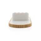 Incarcator wireless 10W FSC si RCS, XD, 42FEB231654, 22.1x9.5x4.2 cm, Bambus, ABS, Alb