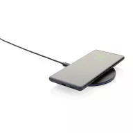   Incarcator wireless 15W fast charger, Everestus, 42FEB231663, 0.6xØ10 cm, ABS, TPE, Negru