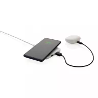   Incarcator wireless 10W cu porturi usb, XD, 42FEB231661, 8.5x0.8x8.5 cm, ABS, Alb